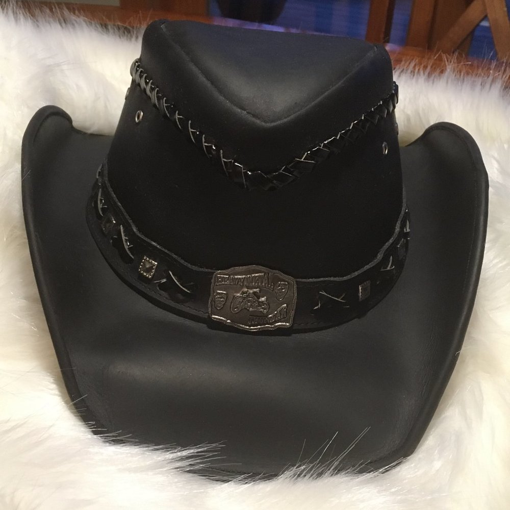 BULLHIDE THUNDER STRUCK - LEATHER COWBOY HAT